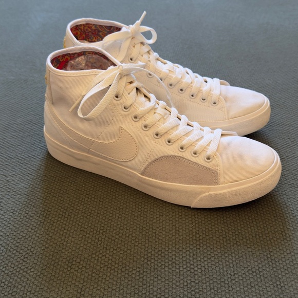 Nike SB 2022 Blazer Court Mid Premium SB 'Sail' - Picture 5 of 12